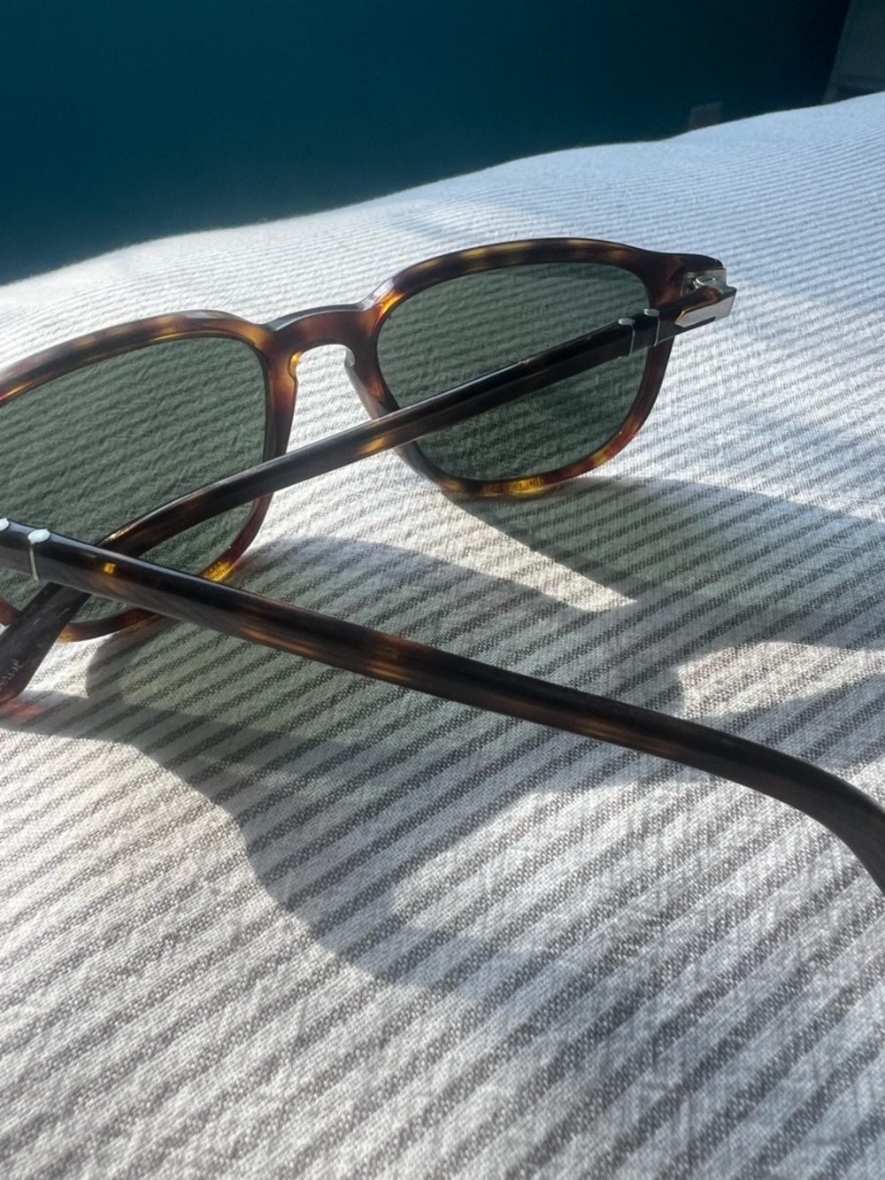 Persol 649 Tortoise Sunglasses PO0649 140 3N Hand Made in Italy + Case - Picture 7 of 10